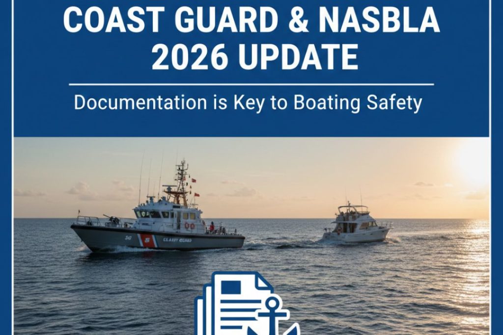 Coast Guard & NASBLA 2026 Update: Documentation is Key to Boating Safety