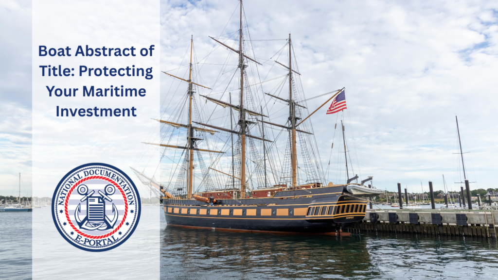 Boat Abstract of Title