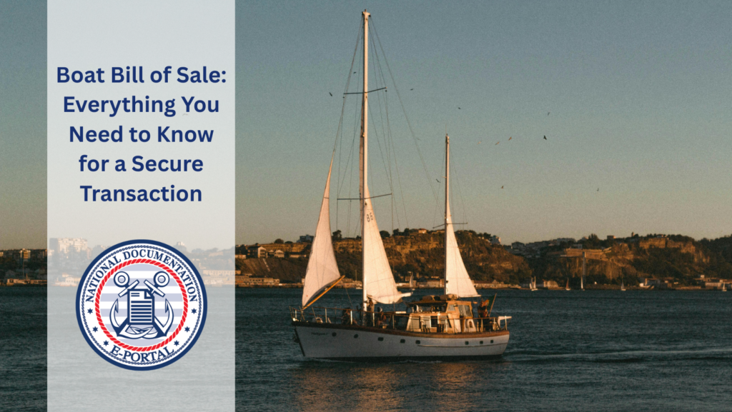 Boat Bill of Sale