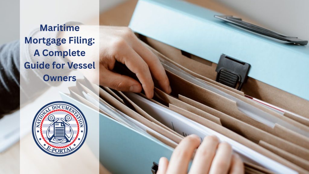 maritime mortgage filing