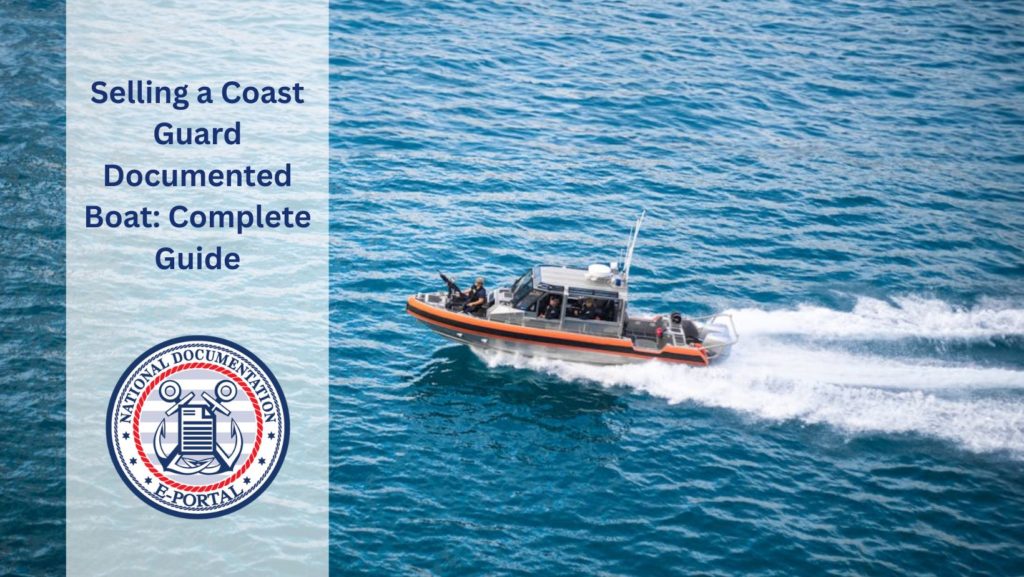 selling a coast guard documented boat