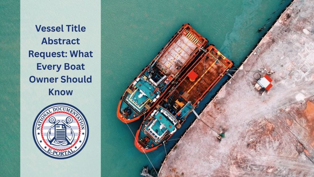 vessel title abstract request